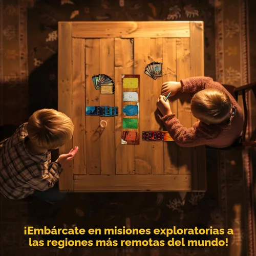 Vista 5 de Juego de cartas Lost Cities - con la 6ª Expedición