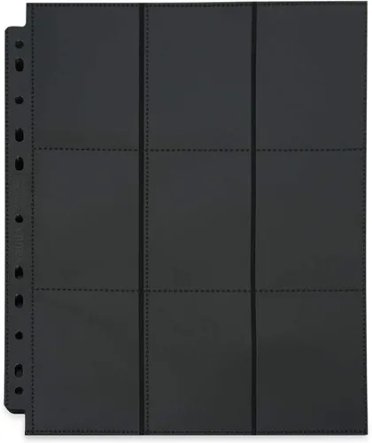 Vista 2 de Vault X 9 páginas de carga lateral de bolsillo (paquete de 50) 900 tarjetas