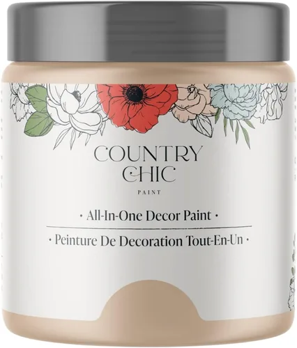 Vista 21 de Country Chic - Pintura a la tiza todo en uno para muebles y armarios, ecológica, acabado mate, con primer y sellador, para madera y metal, Alchemist