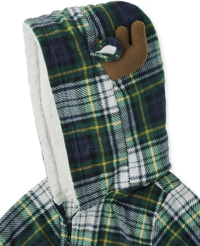 Vista 4 de The Children's Place Kids' Family Matching, Christmas Pajama Sets. Fleece Seasonal
