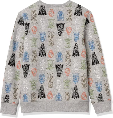Vista 3 de Tienda Essentials Disney Marvel Star Wars Boys and Toddlers' Fleece Crew Sweatshirts, Pack of 2