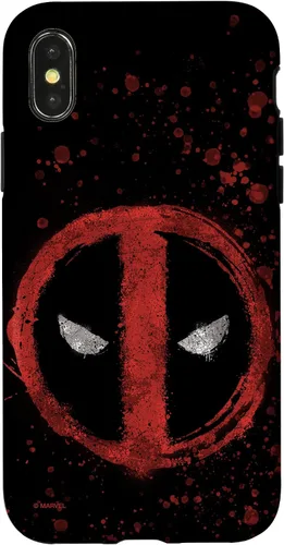 Vista 5 de Marvel Deadpool Wade Wilson Icon Paint Splatter - Carcasa para iPhone 17