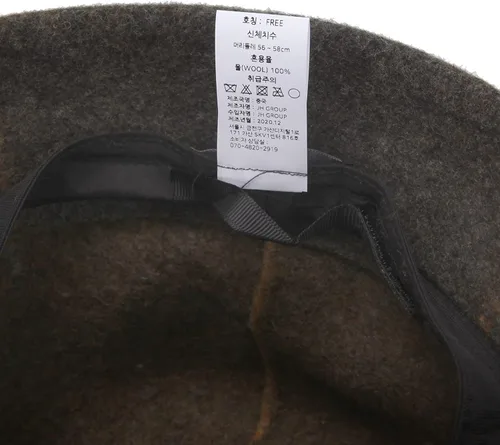 Vista 8 de WHITE SANDS MOJA Wool Check Bucket Winter Womens Hat