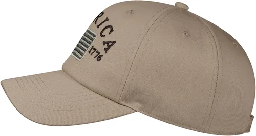 Vista 84 de IIN Gorra de béisbol con bandera estadounidense para hombres y mujeres, de perfil bajo, militar, militar, militar, para papá