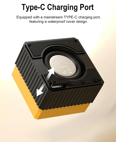 Vista 9 de Altavoces Bluetooth portátiles, IPX6 impermeable inalámbrico para exteriores pequeño altavoz con 24 horas de reproducción, graves estéreo HD