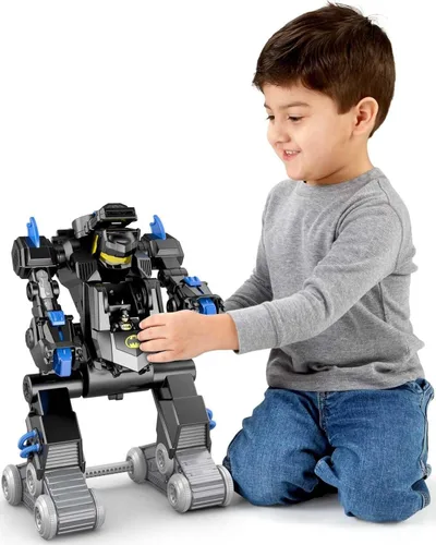Vista 2 de Batbot de Fisher Price Imaginext, Estándar, Negro, azul, gris, amarillo