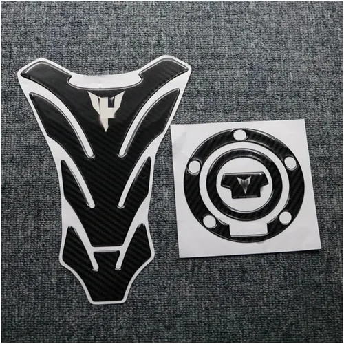 Vista 3 de Motorcycle Tank Pads for Y&AMAHA MT03 MT07 MT09 FZ07 MT-07 MT10 MT25 Fuel Tank Carbon Fiber Sticker Cover Pad Motorcycle Decorative Decal Sticker