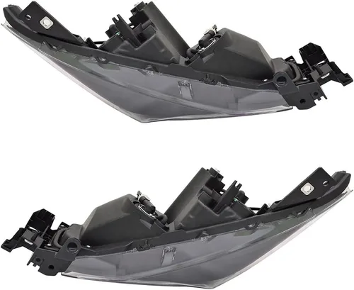 Vista 3 de RAREELECTRICAL Nuevo par de faros halógenos compatibles con Mazda 3 Touring Hatchback Sedan 4 puertas 2.0L 2.5L 2.5L 2017 2018 por número de pieza