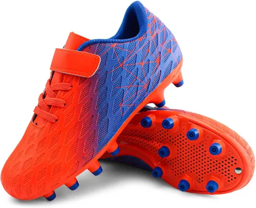 Vista 4 de brooman Zapatos deportivos de fútbol para niños y niñas, para exteriores