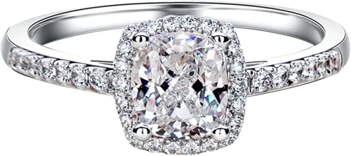 Vista 2 de Clearance RingCreative Color Crown Diamond Finger Ring Engagement Wedding Band Ring Jewelry Gift