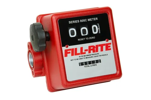 Vista 4 de Medidor de flujo, 50 PSI, 20 GPM, 1 en., Mecánico