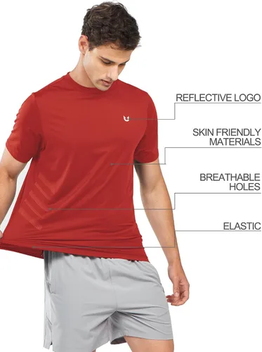 Vista 4 de NORTHYARD Camiseta transpirable 2.0™ para entrenamiento atlético de hombre