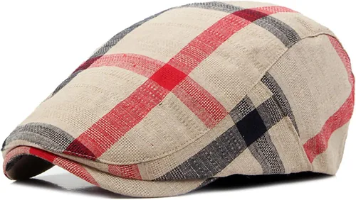 Vista 13 de Newsboy - Gorra de algodón para hombre, diseño de camuflaje, ajustable, ajustable, plano, suave, para caza y golf
