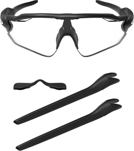 Vista 2 de Earsocks Nose Piece Replacement for Oakley Radar EV Path OO9208 Sunglass - Multiple Options Negro