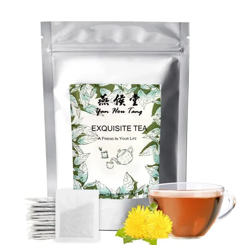 Vista 8 de EILIN YHT - Bolsas de té de flores de hibisco Jamaica, té de rosas de hierbas, 50 unidades x 0.11 oz