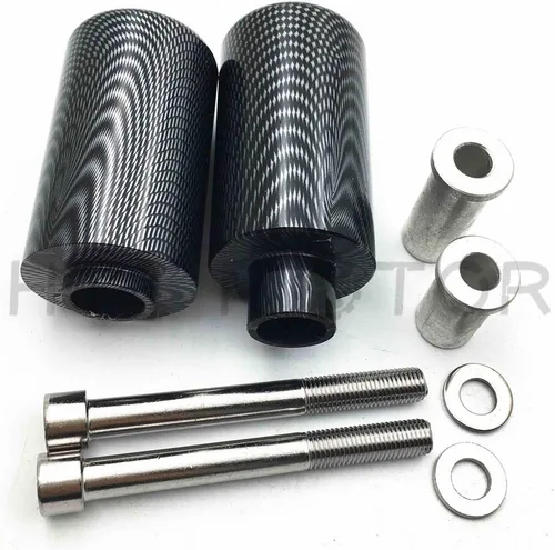 Vista 2 de HTTMT MT219-039-CN - Protector de choque deslizante de marco sin corte compatible con Suzuki Gsxr 1000 Gsx-R carbono 2007 2008
