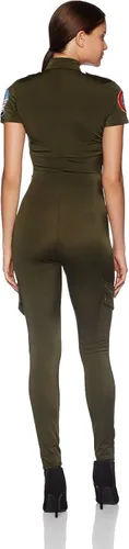 Vista 2 de 1pc. Señoras parte superior Gun Vuelo Suit-Verde
