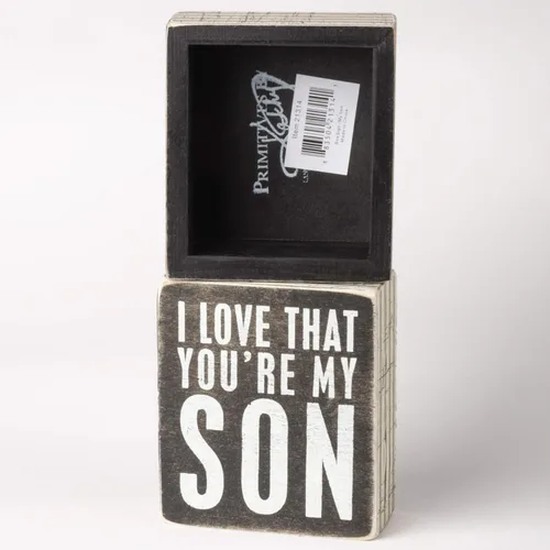 Vista 2 de Primitives by Kathy, cartel para cajas A Grandmother con frase sobre las abuelas