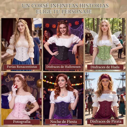 Vista 5 de Disfraz de astronauta para adulto, para mujer, traje completo de Zhitunemi Beige