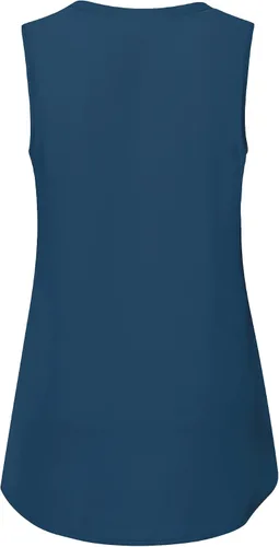 Vista 4 de Unixseque Blusa casual sin mangas con cuello en V para mujer, blusas de verano para oficina y trabajo
