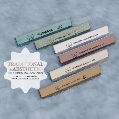 Vista 4 de 1 × 6 piedra de afilar tradicional Naniwa 1K Goken Pro - Edge Pro, Hapstone y TSProf