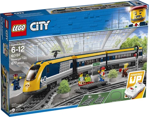 Vista 8 de LEGO City Passenger Train 60197 - Juego para construir (677 piezas)