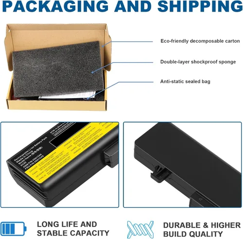 Vista 7 de Fancy Buying 75+ B590 E430 E530 E540 0A36311 Batería para portátil ThinkPad E431 E435 E440 E445 E531 E535 E545 45N1048 45N1049 45N1043 45N1042