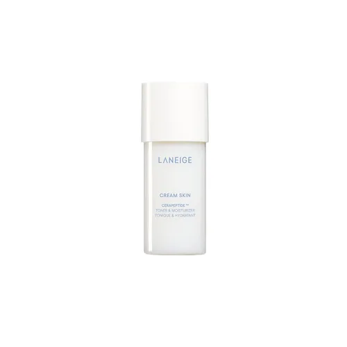 Vista 7 de LANEIGE Tónico e hidratante para la piel en crema: Tóner lechoso coreano ligero y recargable con ceramida y péptido para hidratación, reafirmación