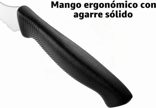 Vista 3 de Cuisine Pro - Cuchillo de pan dentado de 10 pulgadas, acero inoxidable de alta calidad, con borde ondulado, cuchillo afilado para pan, apto
