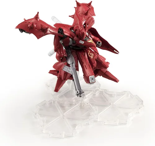 Vista 10 de Bandai Tamashii Nations Nxedge Style Nightingale Figura de acción "Contraataque de Gundam Char