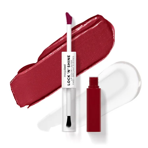 Vista 10 de wet n wild Megalast Lock 'N' Shine Lip Color + Gloss Lipstick Affogato Dreams