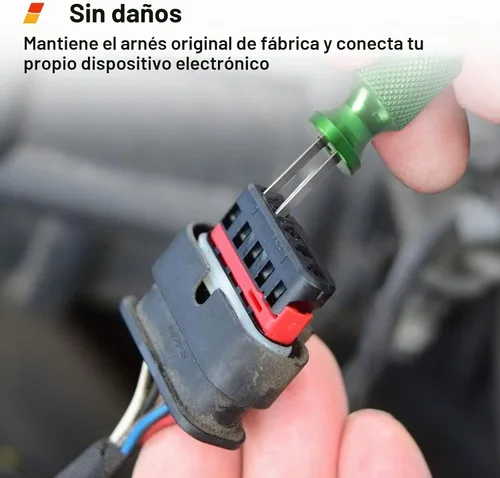 Vista 4 de EWK Kit de herramientas de extracción de terminales eléctricos de cable