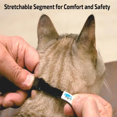 Vista 4 de Genuine MS-5® Designer Cat Collar for Automatic Doors Collar. Tested & Certified by High Tech Pet. Proven Reliable. Complies with Power Pet Door