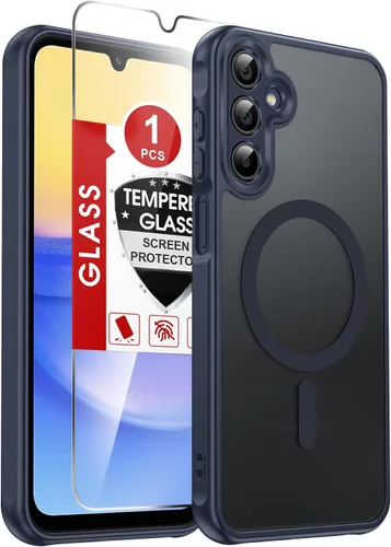 Vista 161 de LeYi Funda para teléfono Samsung-S23: protector de pantalla e imán MagSafe Púrpura