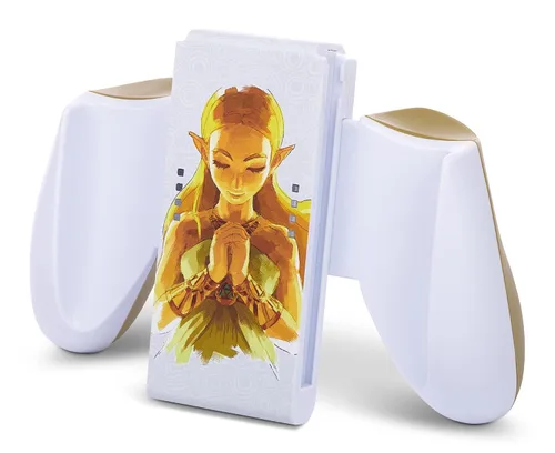 Vista 5 de PowerA Joy-Con Comfort Grip for Nintendo Switch - Princess Zelda game controller gamepad Nintendo Switch Lite