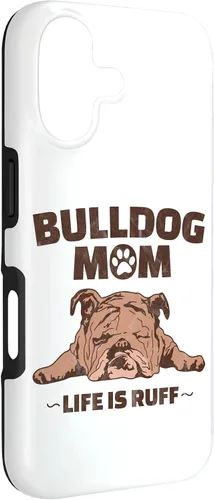 Vista 3 de Funny English Bulldog Gift - English Bulldog Mom Case for iPhone 17
