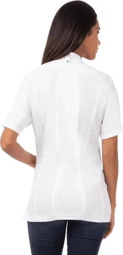 Vista 4 de Chef Works womens Roxby Chef Coat