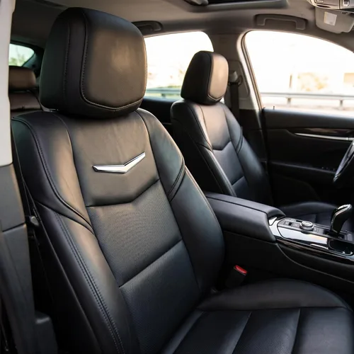 Vista 7 de Emblema de respaldo de asiento 23267944 Interior Crest Shape Badge Trim para ATS XTS CT6