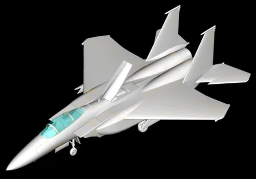 Vista 2 de Hobby Boss F-15C Eagle Fighter - Kit de construcción de modelo de avión