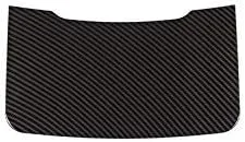 Vista 6 de YIWANG Fibra de carbono ABS interior coche consola central cambio panel cubierta 2 unids para Alfa Romeo Stelvio 2017 2018 2019 Auto Accesorios