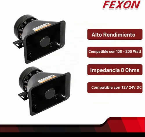 Vista 2 de Altavoz de sirena de alto rendimiento