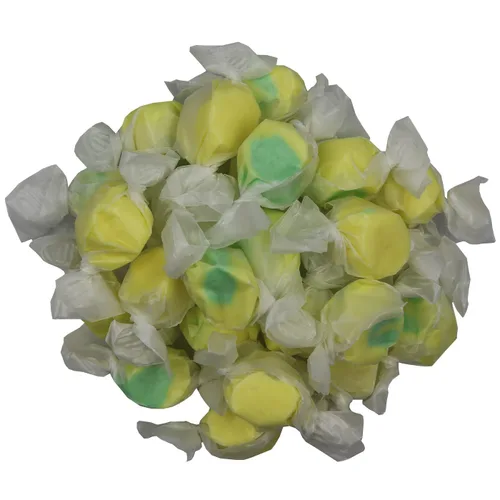 Vista 13 de Dulces gourmet suaves y masticables de agua salada, envueltos individualmente, bolsa a granel (pastel de manzana, 1 libra (paquete de 1))