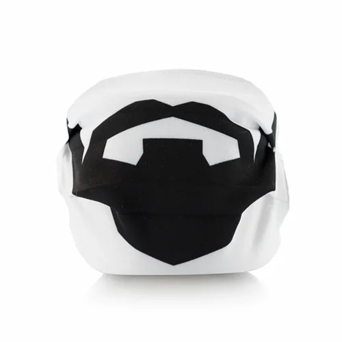 Vista 6 de Mascarilla Higiénica de Tela Reutilizable Beard Luanvi Talla M Pack de 3 uds
