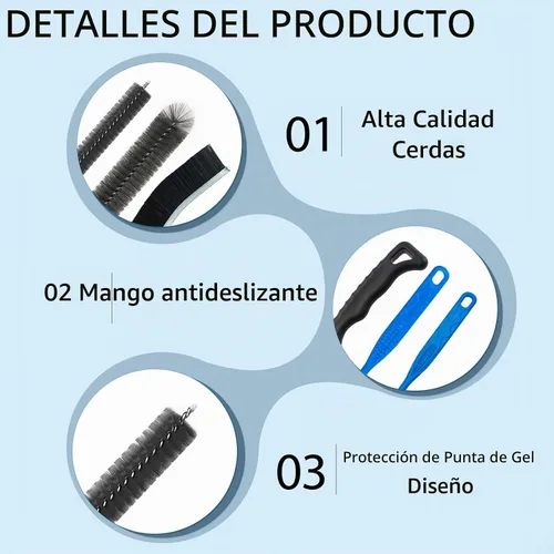Vista 3 de Dryer Vent Brush and Refrigerator Coil Cleaning Brush - Professional Appliance Cleaning Brush Set Dryer Vent Brush Kit with Long Handle for Lint