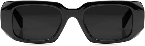 Vista 6 de Lentes de sol rectangulares de moda para mujeres y hombres, cuadrados, retro, vintage, lentes hexagonales de los años 90S, Y2K, accesorios estéticos