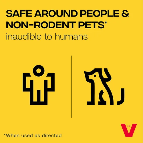 Vista 4 de Woodstream M792 buscador de pestes para graneros y sótanos, L, Gris Plug in Mouse and Rat Repellent for Indoor Pest Control, 6 ft Cord for