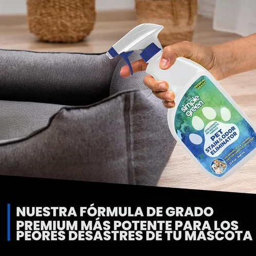 Vista 3 de Simple Green Eliminador de manchas y olores de mascotas 32 oz