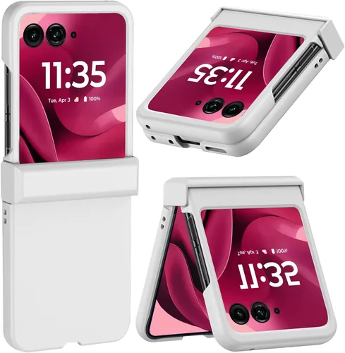 Vista 10 de NINKI Funda protectora para Motorola Razr Ultra 2025 con protector de bisagra, delgada, a prueba de golpes, para Motorola Razr 60 Ultra, funda
