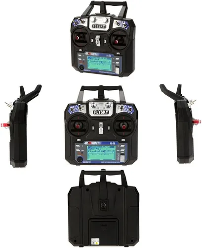 Vista 4 de GoolRC Flysky FS-i6 AFHDS 2A 2.4GHz 6CH Transmisor sistema de radio para RC helicóptero planeador con receptor FS-iA6 modo 2