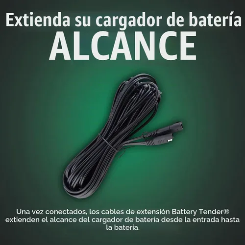 Vista 3 de Battery Tender Cable de extensión SAE de 12 pies – Diseñado para su uso con cargadores Battery Tender – Enchufes de conexión rápida para una fácil